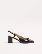 Valentino Valet Du Roi Kidskin Slingback Pumps 60Mm